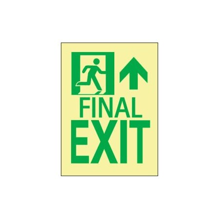 National Marker Co Glow NYC - Final Exit Forward/Right Side 50F-3SN-R